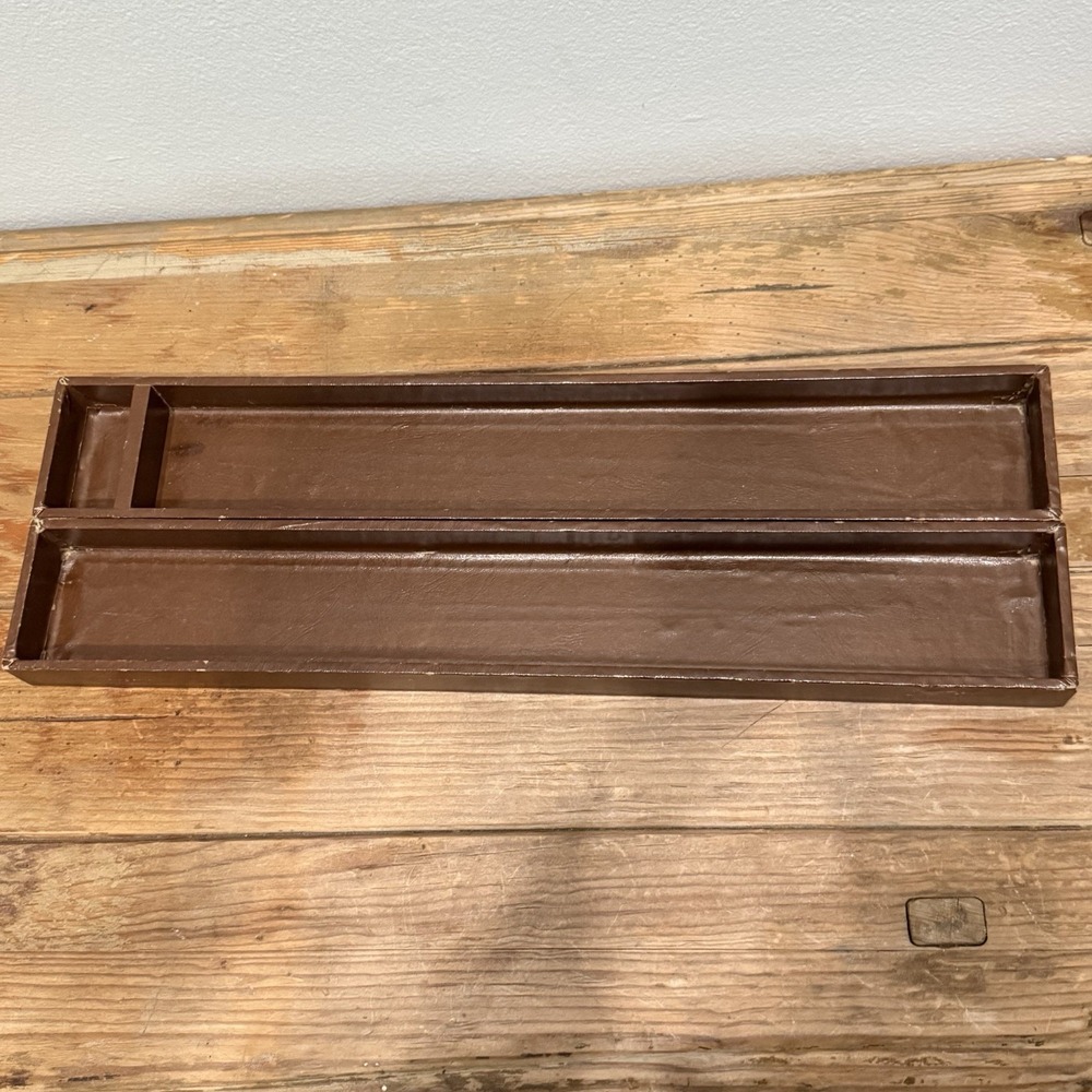 VINTAGE MAH JONG GAME Case Two Trays 1940s 1950s